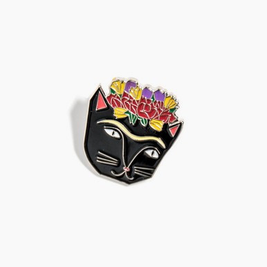 Niaski Frida Catlo Enamel Pin