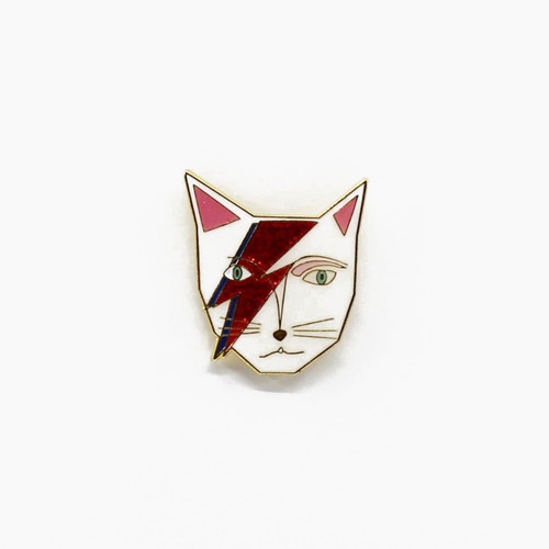 Niaski Kitty Stardust Enamel Pin