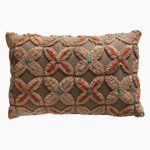 Ruby Star Tahiti Brown Cushion