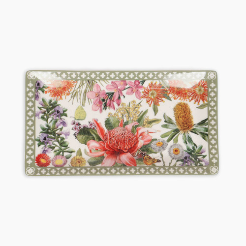 Botanical Blooms Large Ceramic Tray