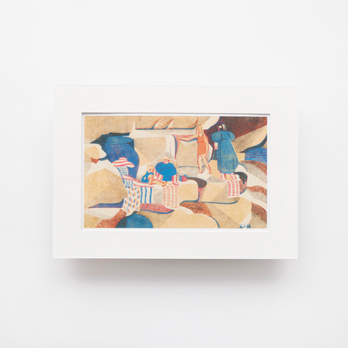 On the Rocks Mounted Print