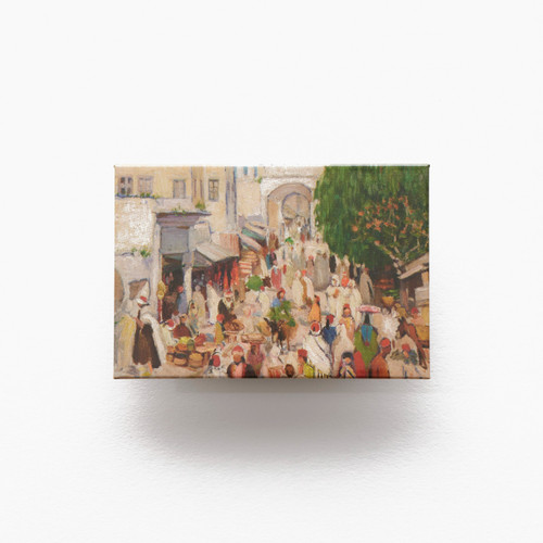 A Market in Kairouan Magnet