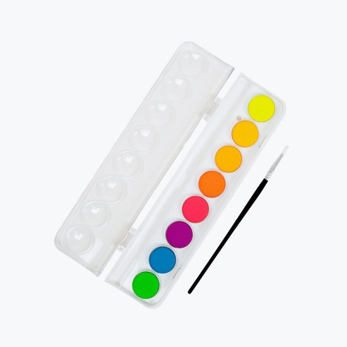 Micador Fluoro Watercolour Paint Set