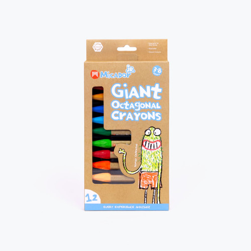 Micador Giant Octagonal Crayons