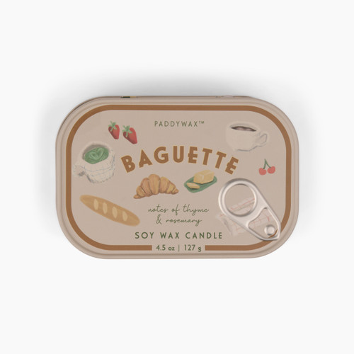 French Baguette Rosemary Bistro Candle