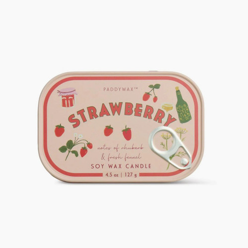 Strawberry Bistro Candle