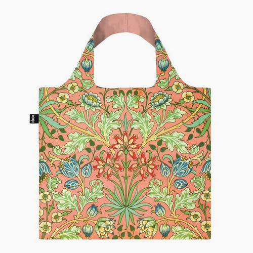 LOQI William Morris Hyacinth Shopping Bag