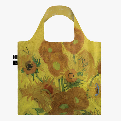 LOQI Vincent Van Gogh Sunflowers Shopping Bag