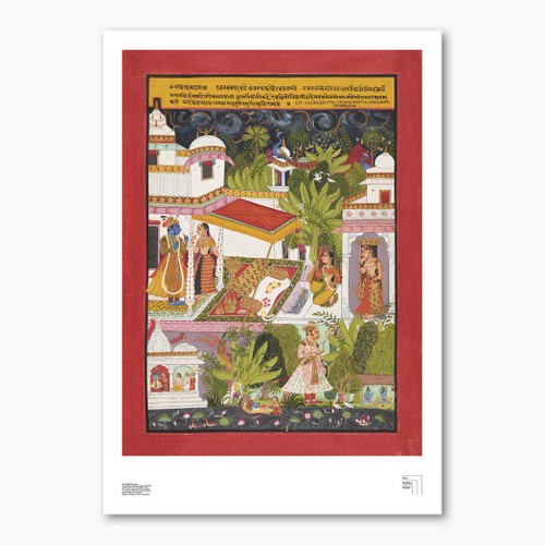 The Month of Ashadha Poster Print
