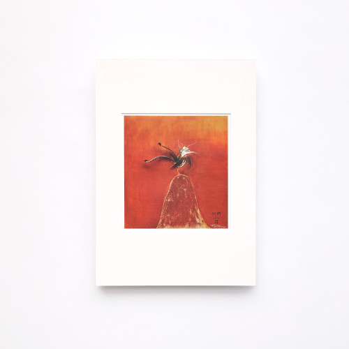 Brett Whiteley Lyrebird Mounted Print