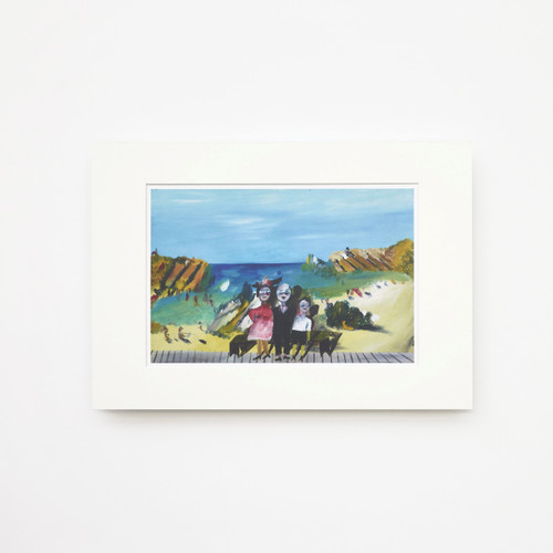 Sidney Nolan Giggle Palace A3 Mounted Print