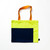 Art Gallery Lime Navy and Orange Tote Bag