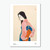 Kainoshō Tadaoto, Beauty Looking Back print