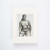 Eric Wilson, Seated Female Nude, Front View mounted print