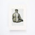 Eric Wilson, Seated Female Nude, Back View mounted print