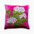 Hydrangea Fuchsia Cushion