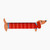 Sausage Dog Wooden Ruler
