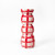 Pink & Red Gingham 3 Tier Vase