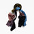 Muted Overlap Wool Scarf