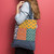Avatar Blue Orange Patchwork Tote Bag