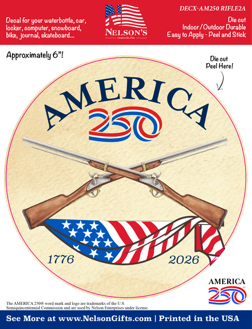 America 250 Rifles Decal 2