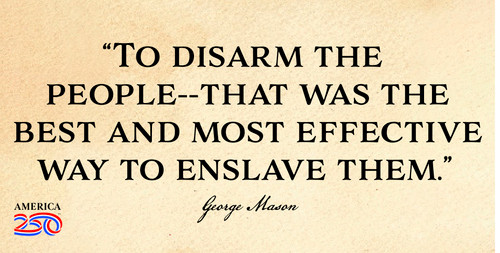 George Mason Quote “To disarm the people" Bumper Sticker