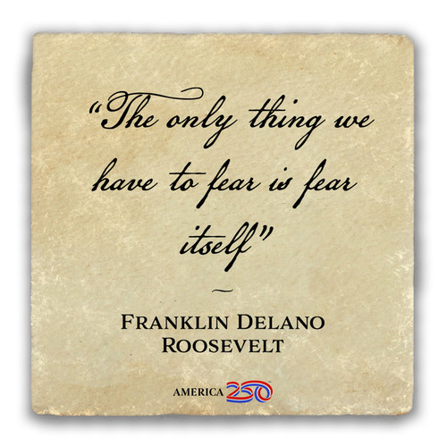 "The Only Thing" Tumbled Stone Coaster