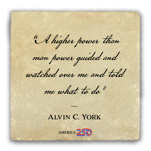 "A Higher Power" Tumbled Stone Coaster