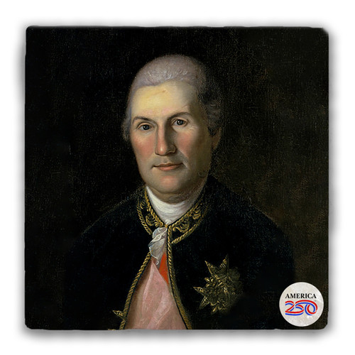 Jean Baptiste Tumbled Stone Coaster