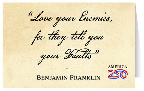"Love Your Enemies" Greeting Card