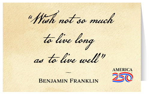 "Wish Not So Much" Greeting Card