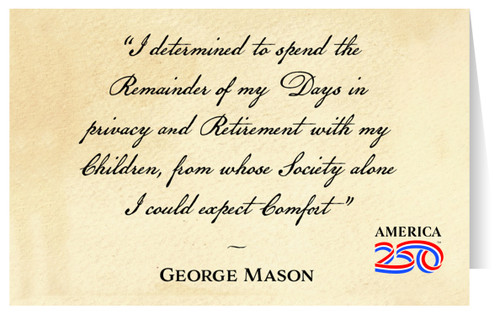 "I Determined" Greeting Card