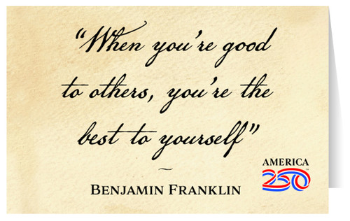 "When You're Good" Greeting Card