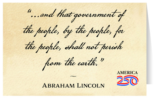 "For the People" Greeting Card