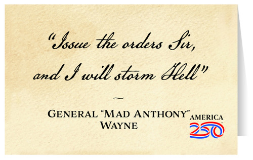 "Issue the Orders" Greeting Card