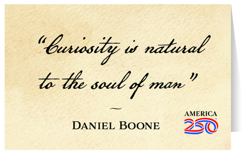 "Curiosity is Natural"  Greeting Card