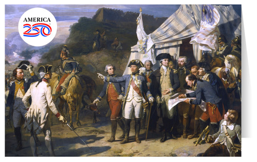 Siege of Yorktown Greeting Card