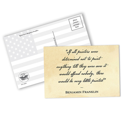 "If All Printers" Postcard