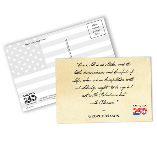 "Our All is at Stake"  Postcard