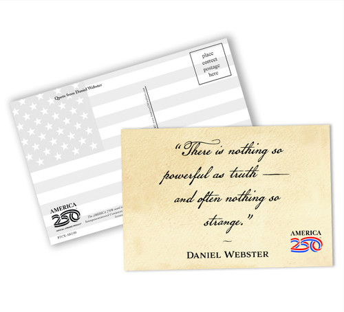 "Nothing so Powerful" Postcard