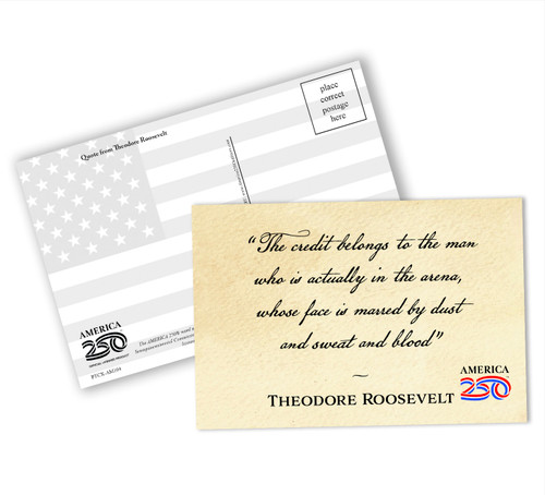 "The Credit" Postcard