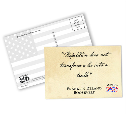 "Repetition" Postcard