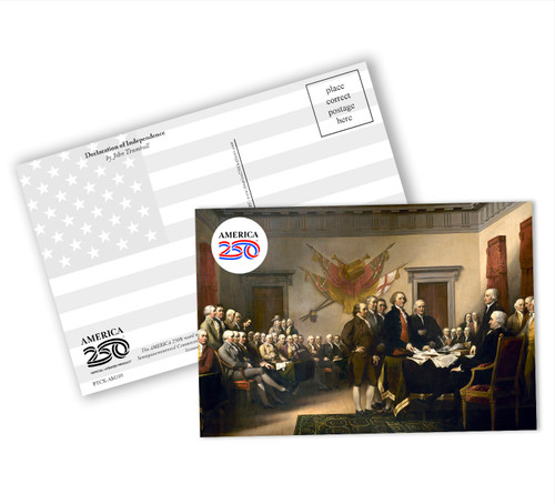 Declaration of Independence Postcard