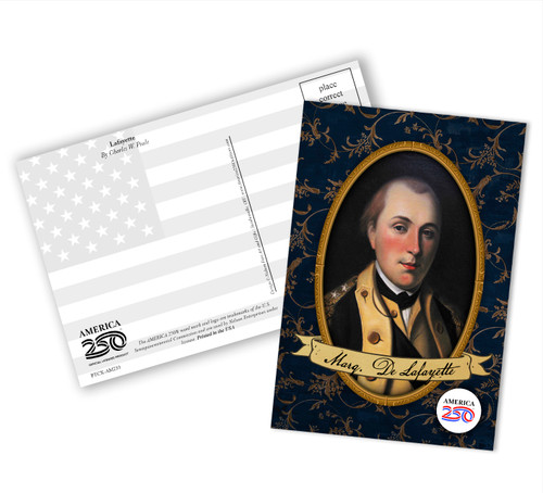 Marquis De Lafayette Postcard