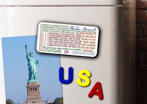 Teddy Roosevelt Quotes Magnet