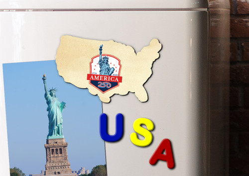 America250™ Statue of Liberty Magnet Cutout-USA