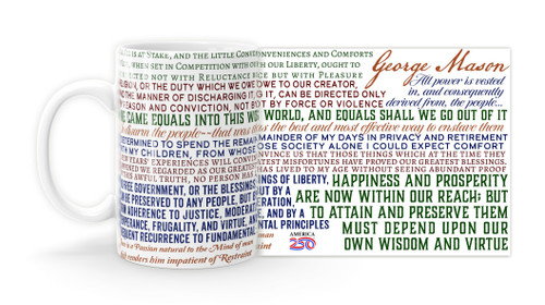 George Mason Quotes Mug