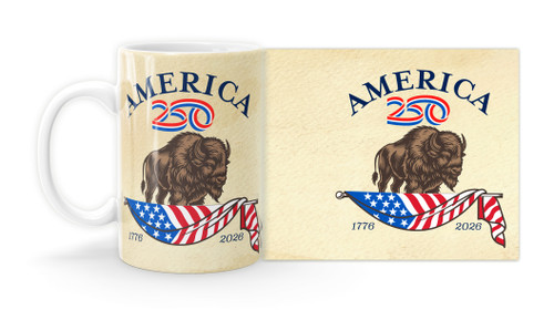 America250™ Buffalo Mug