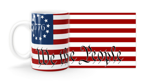 1776 American Flag "We The People" Mug