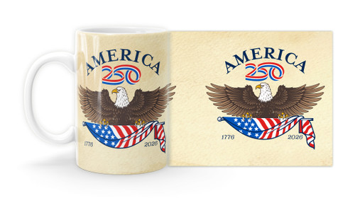 America250™ Eagle Parchment Mug